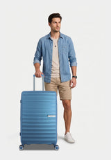 Saxoline Blue Resort Hard Suitcase Large