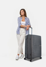 Saxoline Blue Resort Hard Suitcase Large