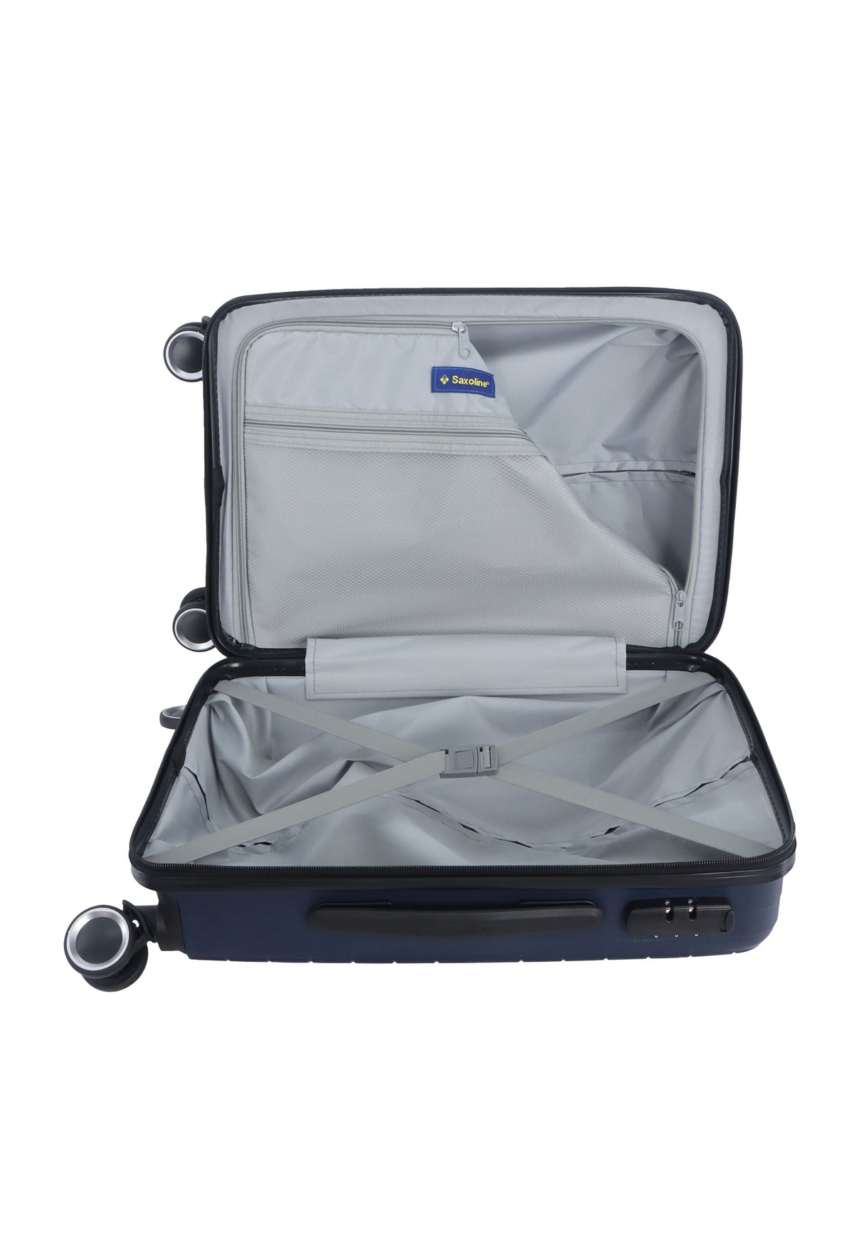 Saxoline Fiesta Hard Hand Luggage Suitcase Small