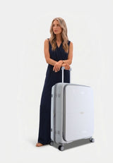 Saxoline Blue Boho Hard Suitcase Large
