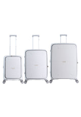 Saxoline Blue Boho Hard Suitcase Set