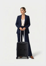 Saxoline Blue Boho Harde Handbagage Koffer Klein