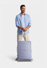 Saxoline Blue Boho Hard Suitcase Medium