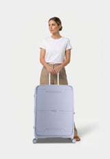 Saxoline Blue Boho Hard Suitcase Large