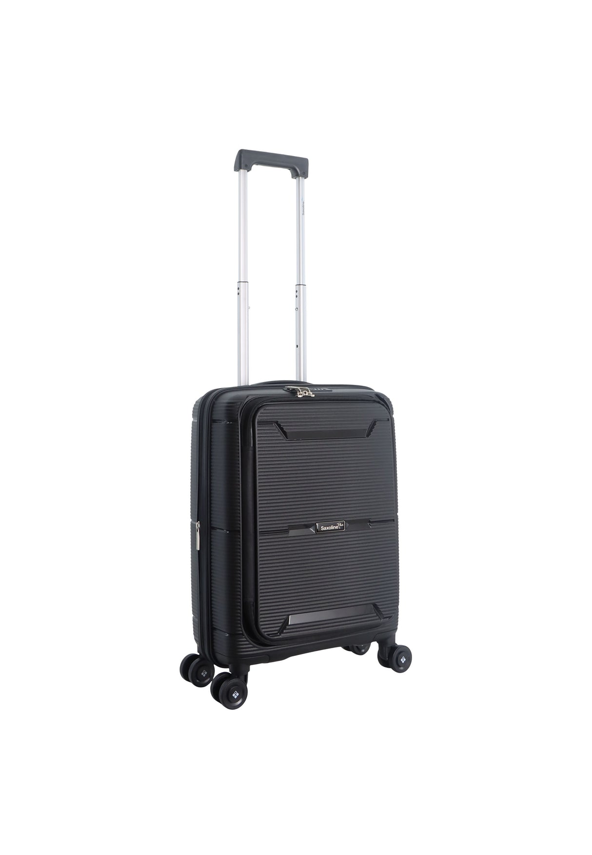 Saxoline Blue Boho Hard Hand Luggage Suitcase Small
