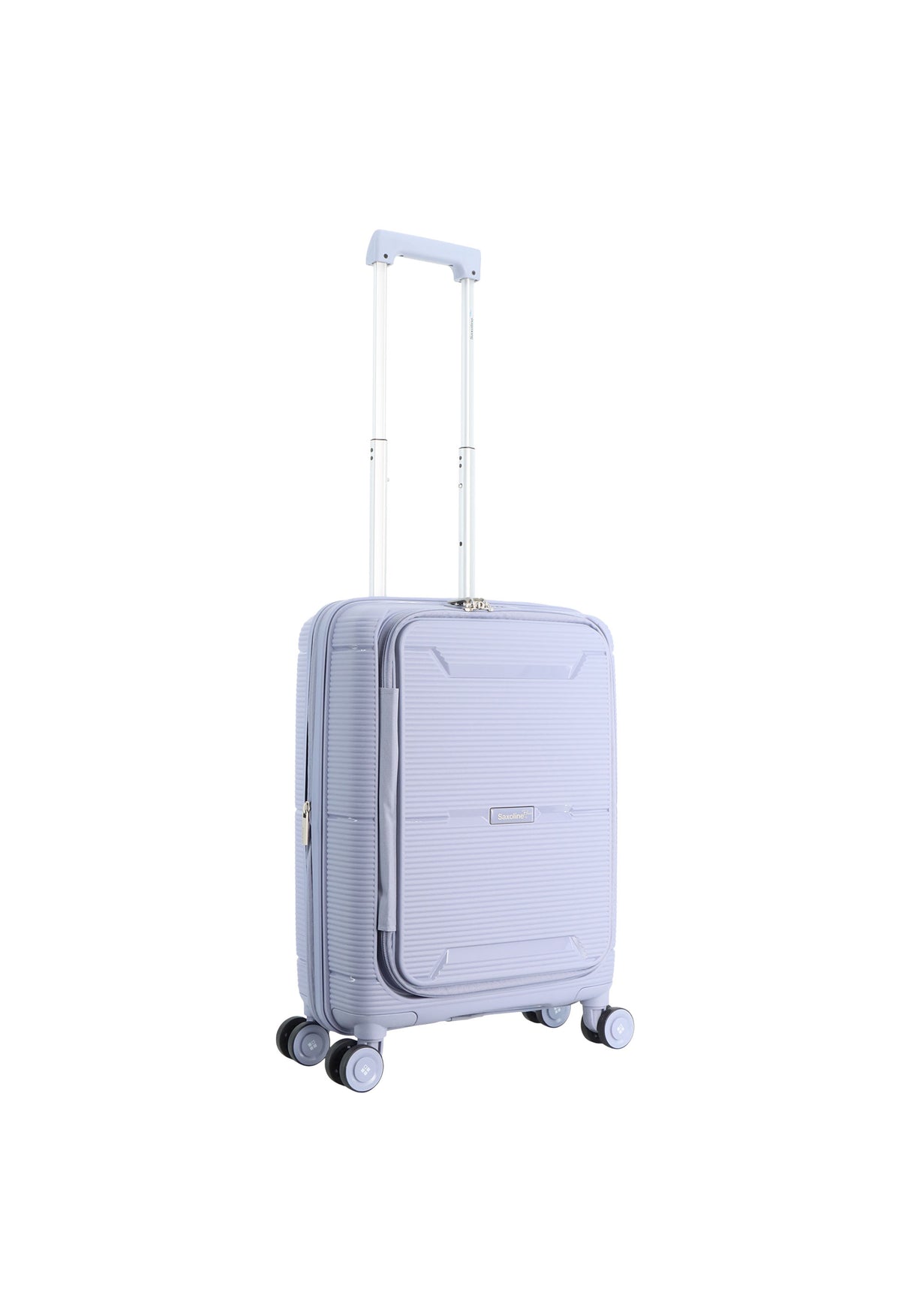 Saxoline Blue Boho Hard Hand Luggage Suitcase Small