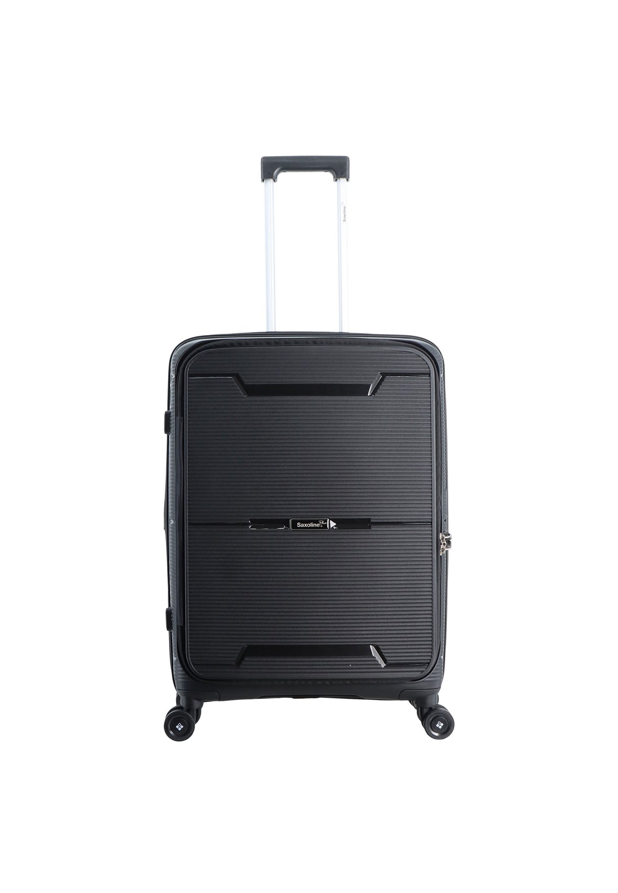 Saxoline Blue Boho Hard Suitcase Medium
