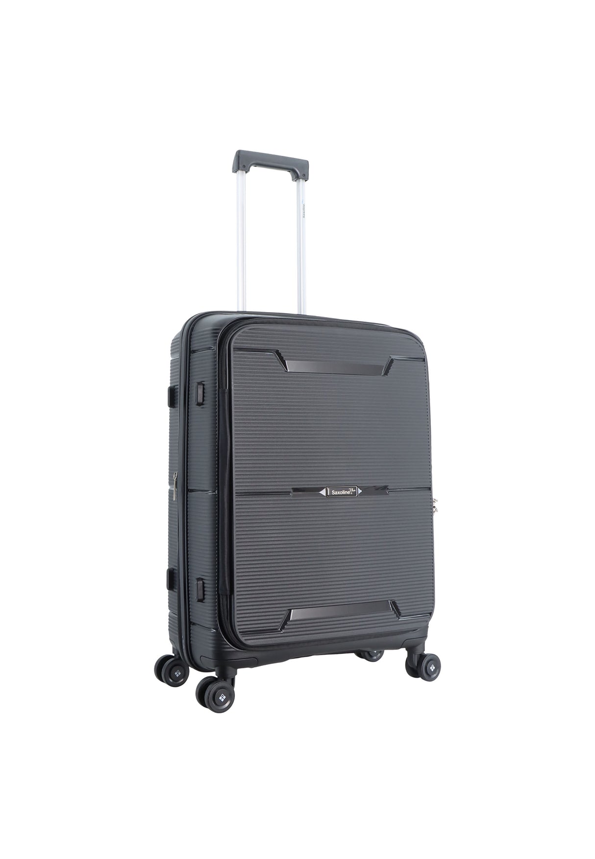 Saxoline Blue Boho Hard Suitcase Medium