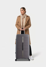 Saxoline Blue Overly Hard Suitcase Large
