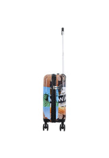 Saxoline The Big Apple Printed Hard Suitcase Small