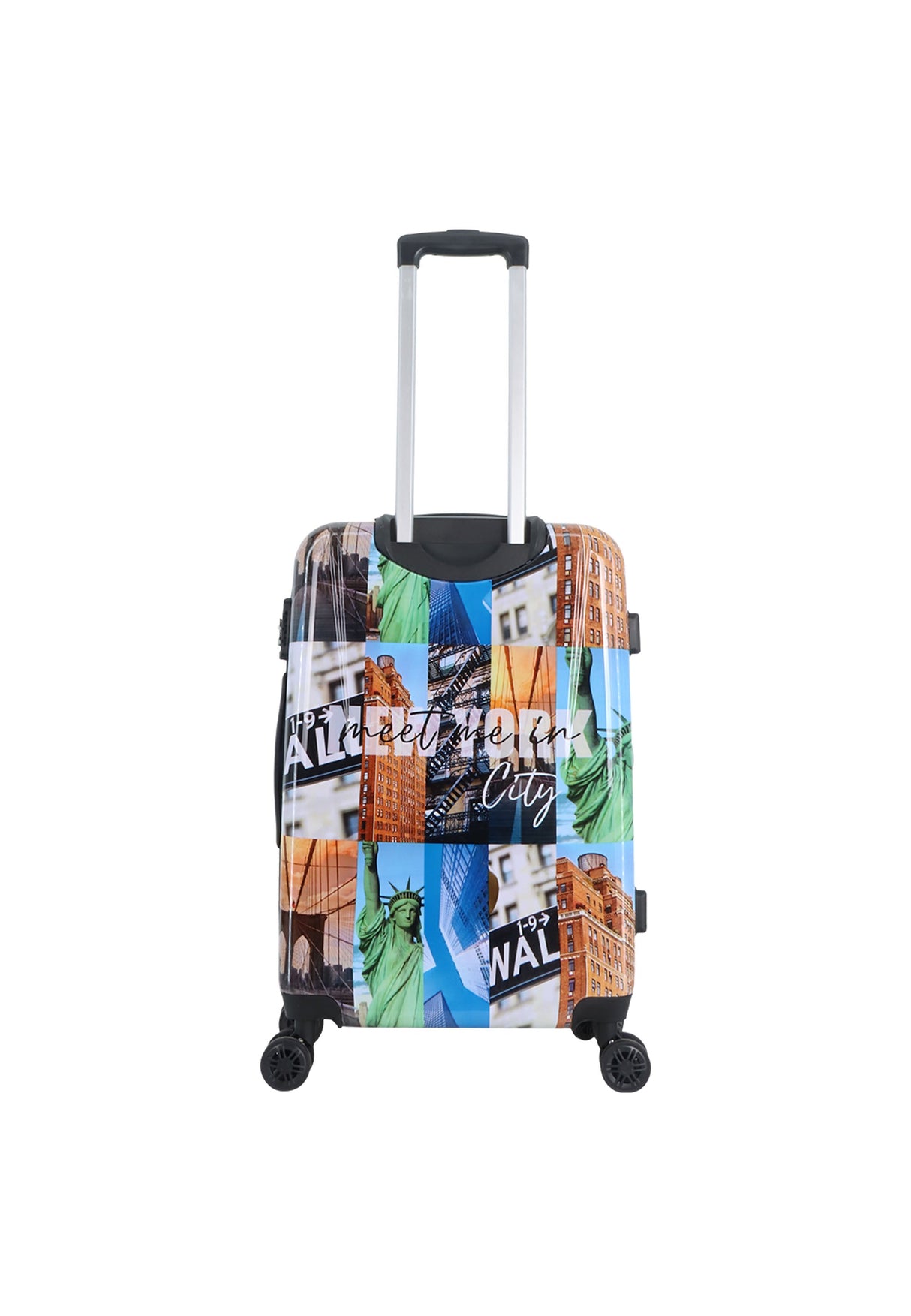Saxoline The Big Apple Printed Hard Suitcase Medium