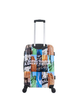 Saxoline The Big Apple Printed Hard Suitcase Medium