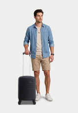 Saxoline Twist Hard Hand Luggage Suitcase Small