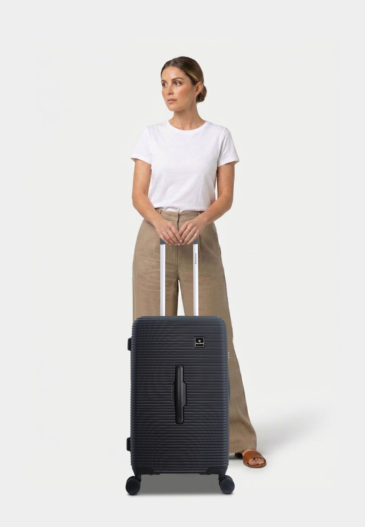 Saxoline Twist Trunk Hard Suitcase Medium