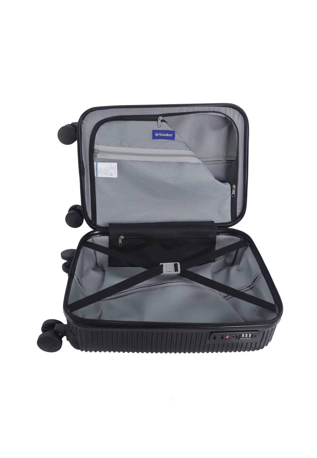 Saxoline Twist Hard Hand Luggage Suitcase Small