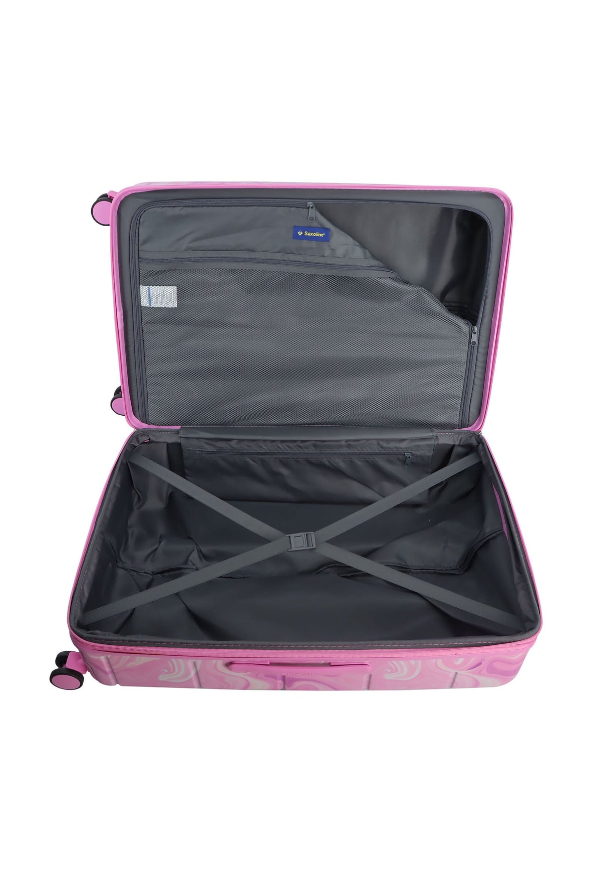 Saxoline Splash Printed Hard Suitcase Large