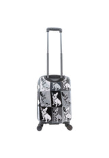 Saxoline Bulldog Monochrome Printed Hard Suitcase Small