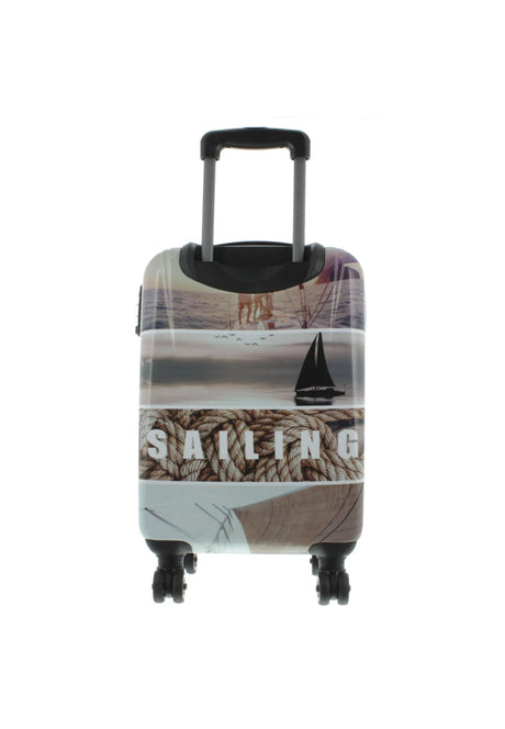 Saxoline Blue Sailing Cabin Hard-shell Suitcase