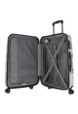 Saxoline Blue Sailing Medium Hard-shell Suitcase
