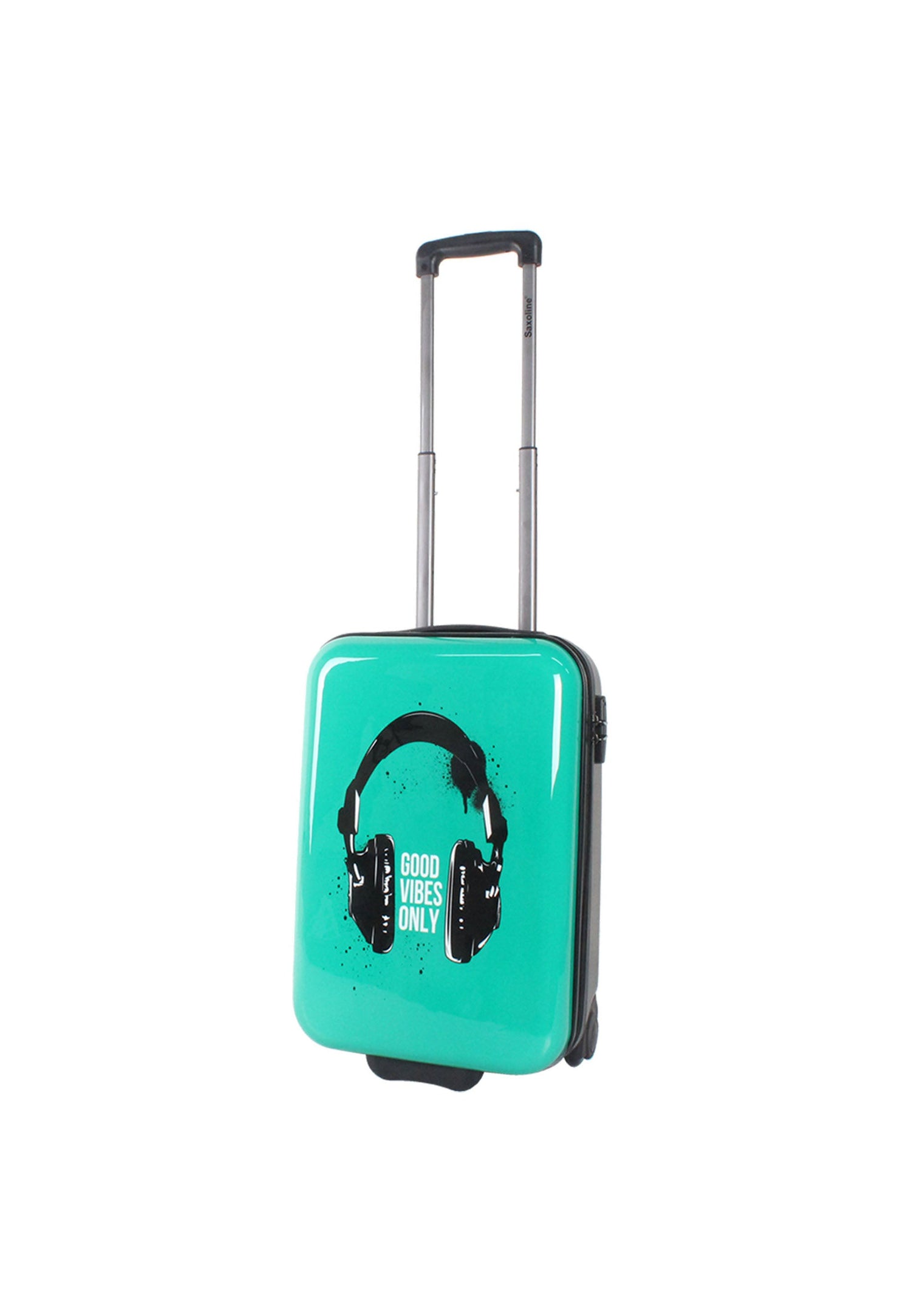 Saxoline Headphone Printed Hard Suitcase - Small