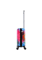 Saxoline Blue Butterfly Nature Printed Hard Suitcase Small