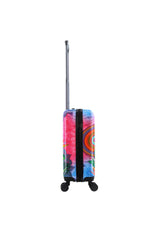 Saxoline Blue Butterfly Nature Printed Hard Suitcase Small