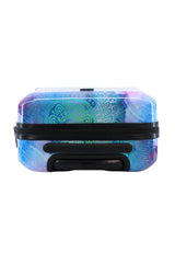 Saxoline Blue Butterfly Nature Printed Hard Suitcase Small