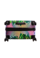 Saxoline Blue Butterfly Nature Printed Hard Suitcase Large