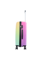 Saxoline Rainbow Print Hard Suitcase Medium