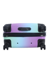 Saxoline Rainbow Print Hard Suitcase Medium