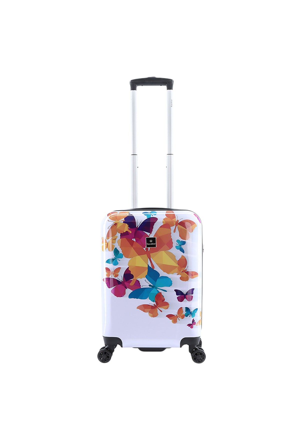 Saxoline Butterfly Fun Print Hard Suitcase Set