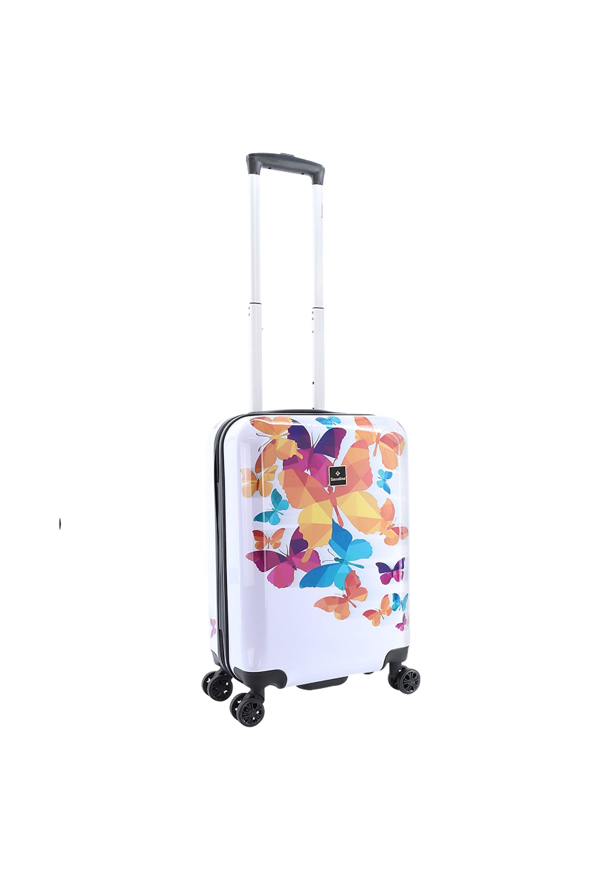 Saxoline Butterfly Fun Print Hard Suitcase Small