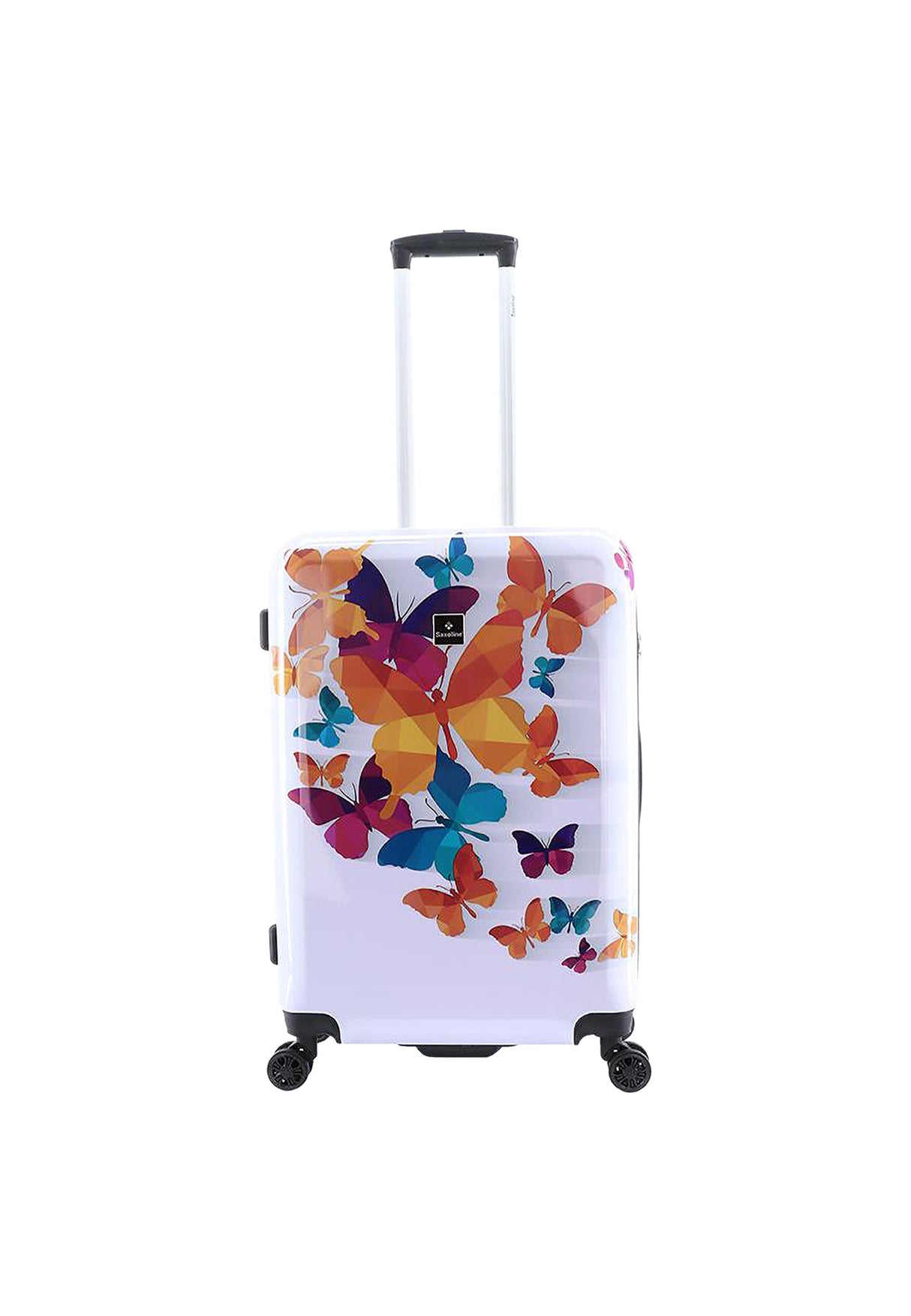 Saxoline Butterfly Fun Print Hard Suitcase Medium