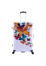 Saxoline Butterfly Fun Print Hard Suitcase Large