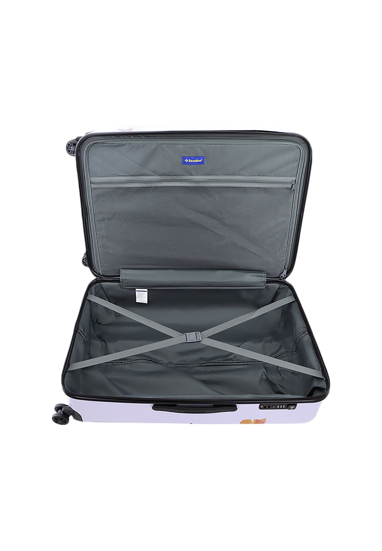 Saxoline Butterfly Fun Print Hard Suitcase Set