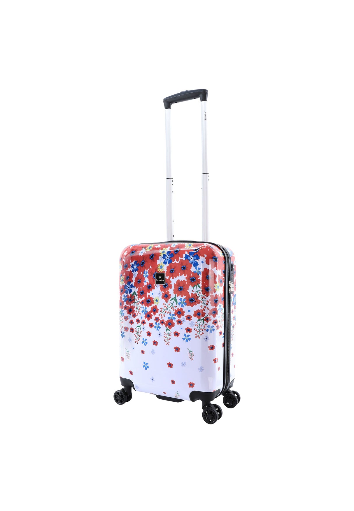 Saxoline Harde Blessing Flowers Print Hard Suitcase Small