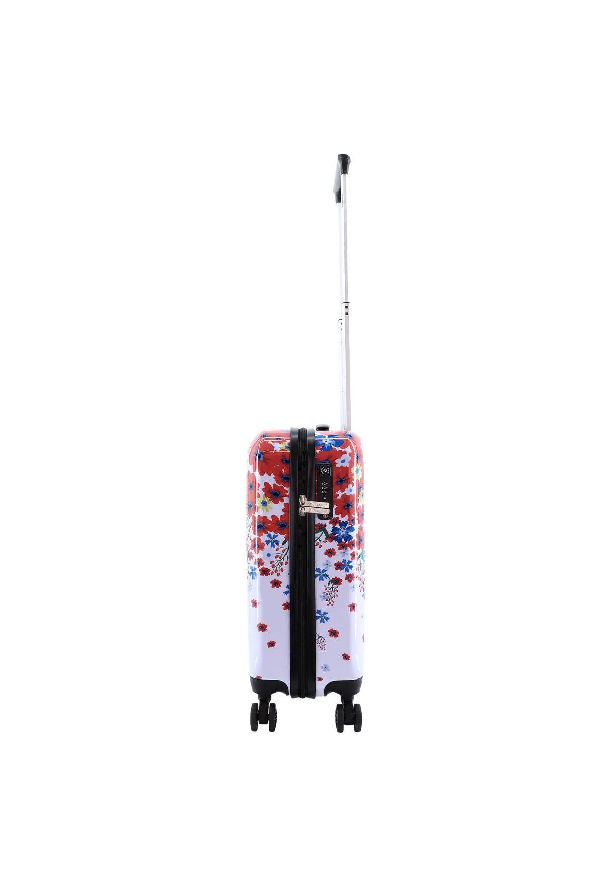 Saxoline Harde Blessing Flowers Print Hard Suitcase Small