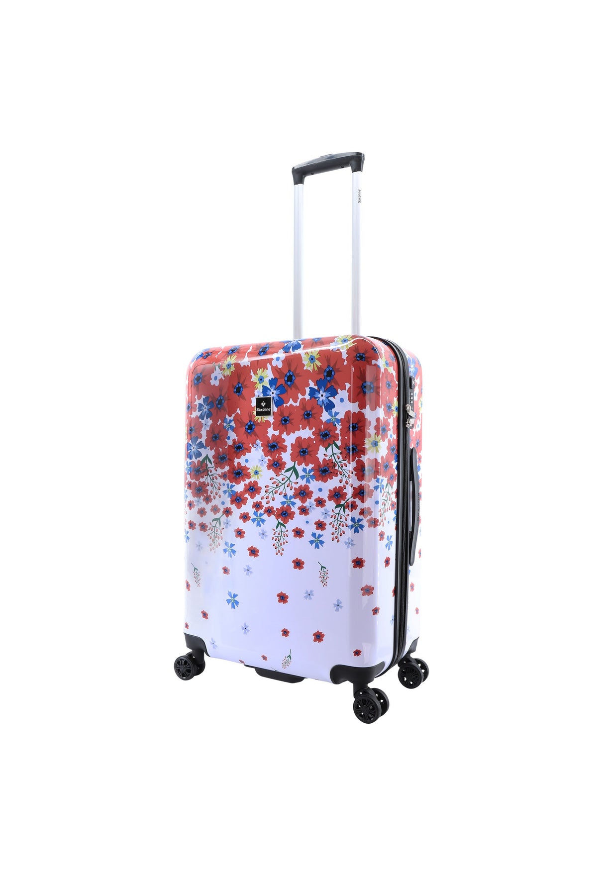 Saxoline Harde Blessing Flowers Print Hard Suitcase Medium