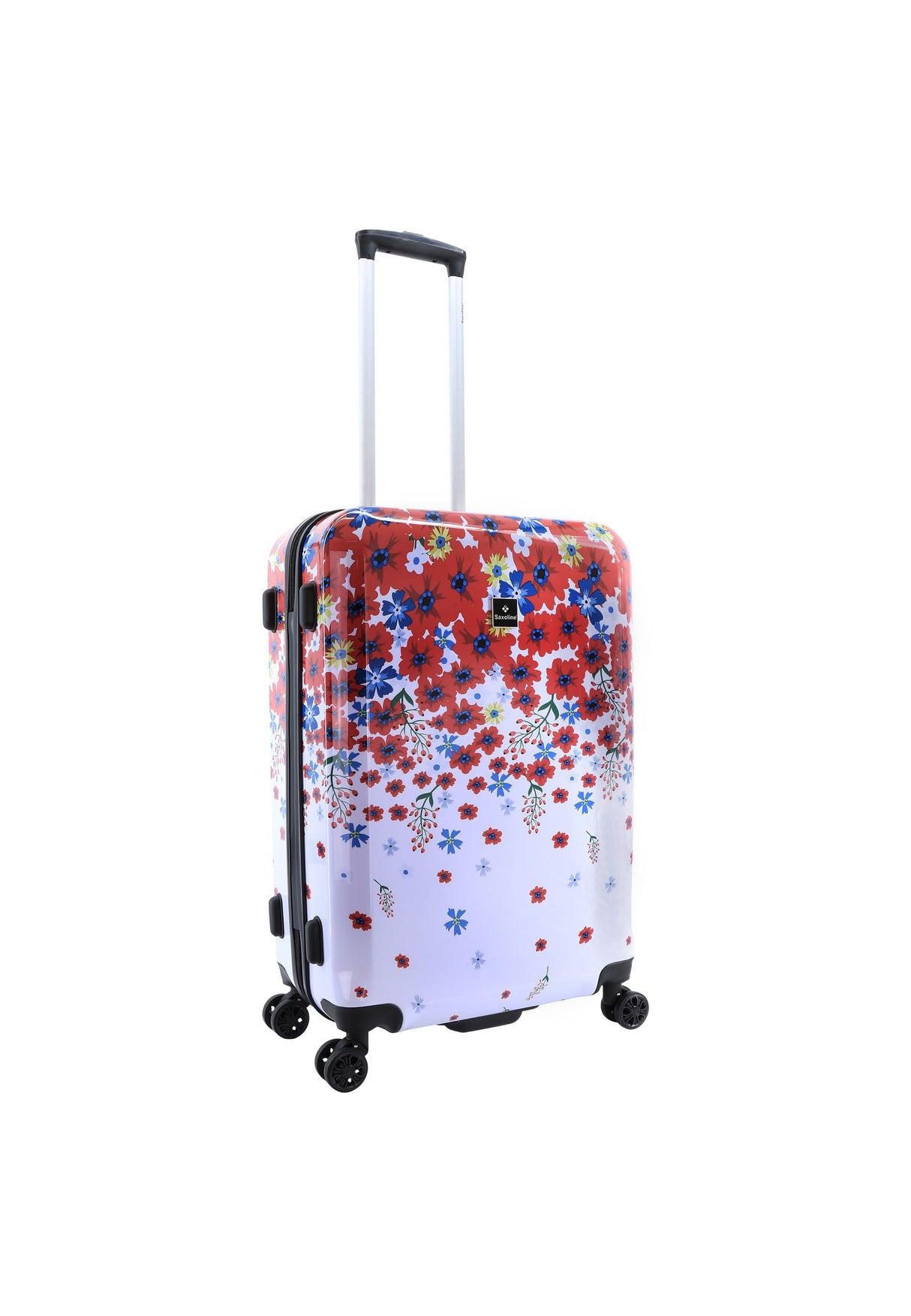 Saxoline Harde Blessing Flowers Print Hard Suitcase Medium