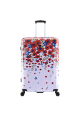 Saxoline Harde Blessing Flowers Print Hard Suitcase Set