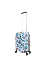 Saxoline Springful Butterfly Print Hard Suitcase Small
