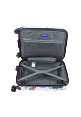 Saxoline Springful Butterfly Print Hard Suitcase Small