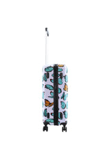 Saxoline Springful Butterfly Print Hard Suitcase Medium