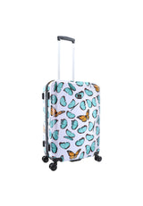 Saxoline Springful Butterfly Print Hard Suitcase Medium