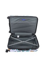 Saxoline Springful Butterfly Print Hard Suitcase Medium