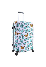 Saxoline Springful Butterfly Print Hard Suitcase Set