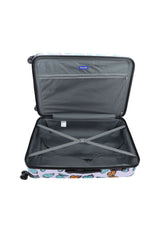 Saxoline Springful Butterfly Print Hard Suitcase Large