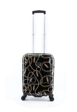 Saxoline Golden Age Print Hard Suitcase Set