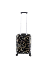 Saxoline Golden Age Print Hard Suitcase Small