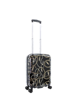 Saxoline Golden Age Print Hard Suitcase Small